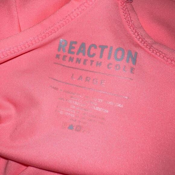 Reaction Kenneth Cole pink athletic tank top women’s size large NWT - Picture 8 of 10